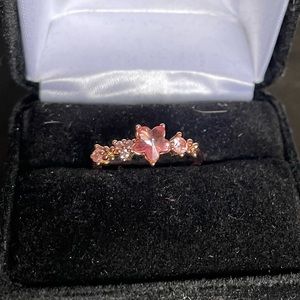 SOLD-Fragrant Jewels Pink & Gold Ring